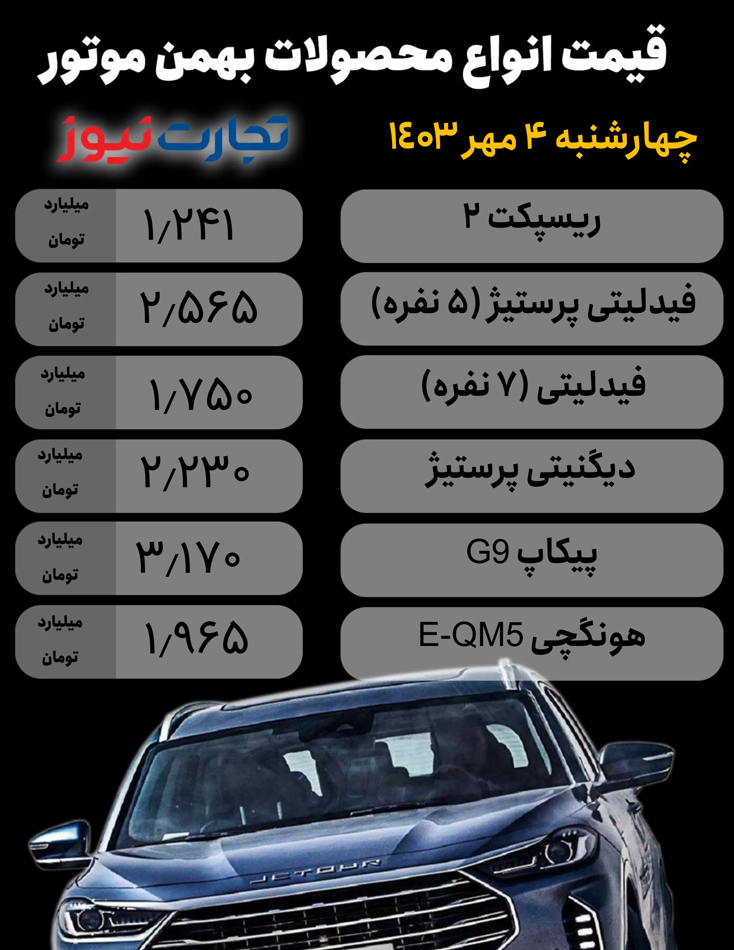 Bahman Motor 4 مهر