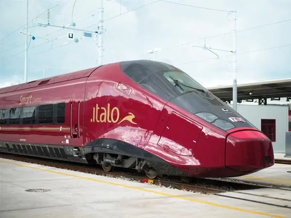 قطار پرسرعت جهان-ای جی وی ایتالو