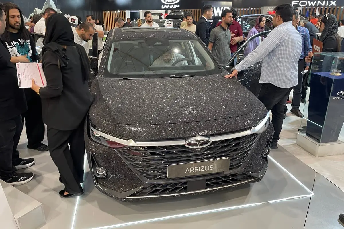غرفه مدیران خودرو نمایشگاه خودرو شیراز