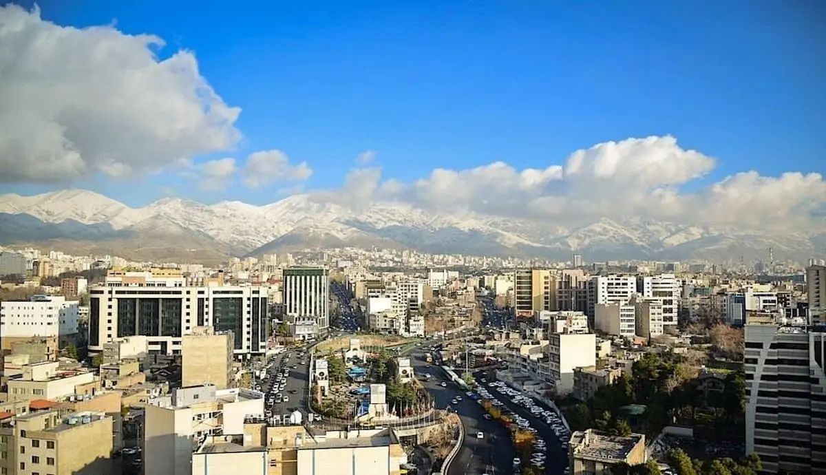 آسمان تهران (1)