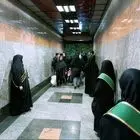 آقای زاکانی! این تصویر حجاب بان مترو نیست؟
