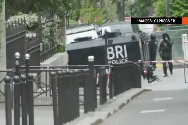 در سفارت ایران در فرانسه چه گذشت؟/حادثه امنیتی چه بود؟(فیلم)