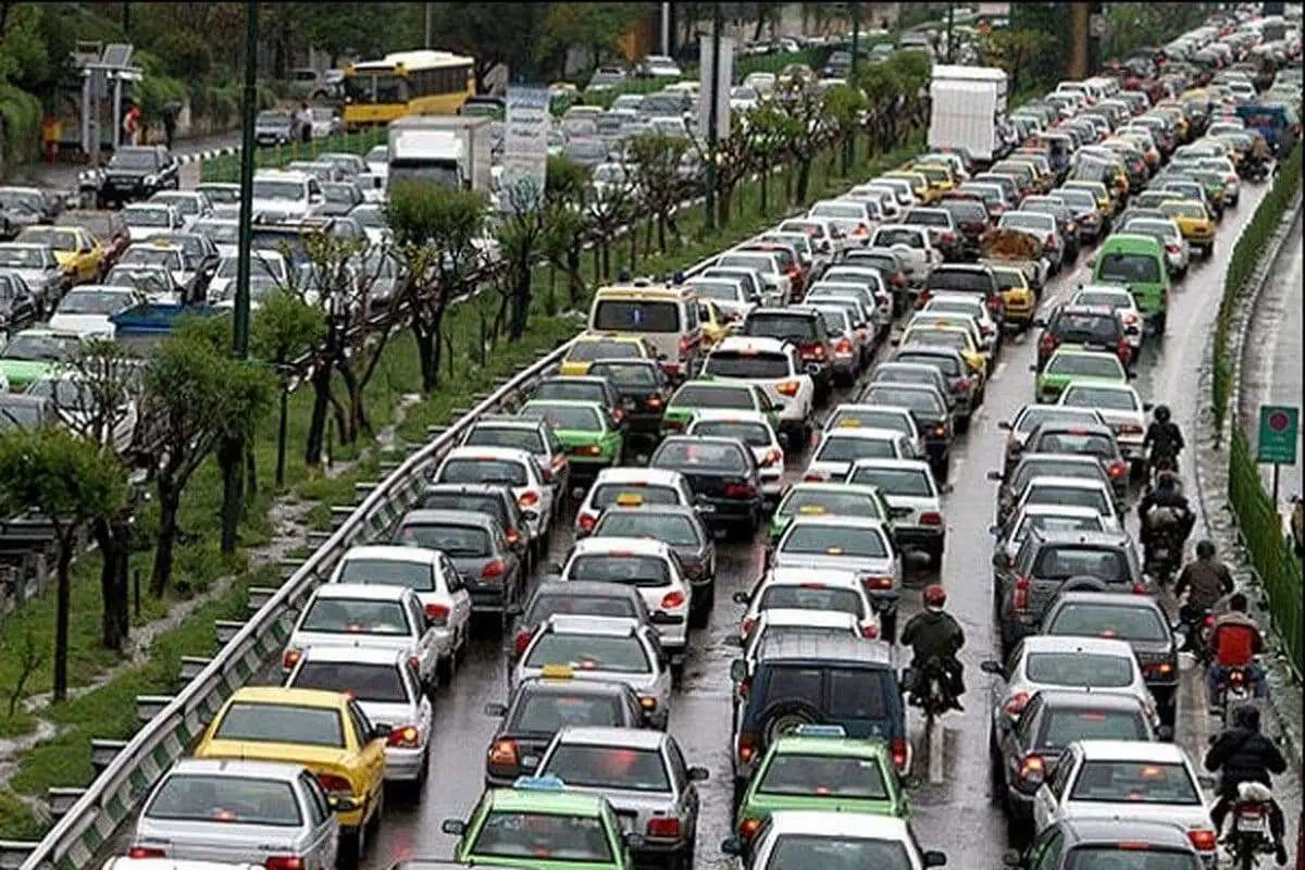 تغییر جهت تردد خودروها در برخی از خیابان های شمالی تهران