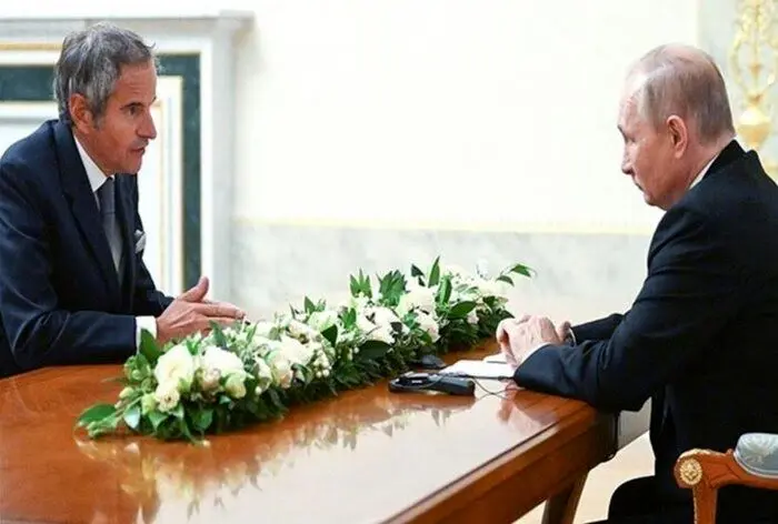 گروسی: با پوتین درباره برنامه هسته‌ای ایران گفت وگو کردم