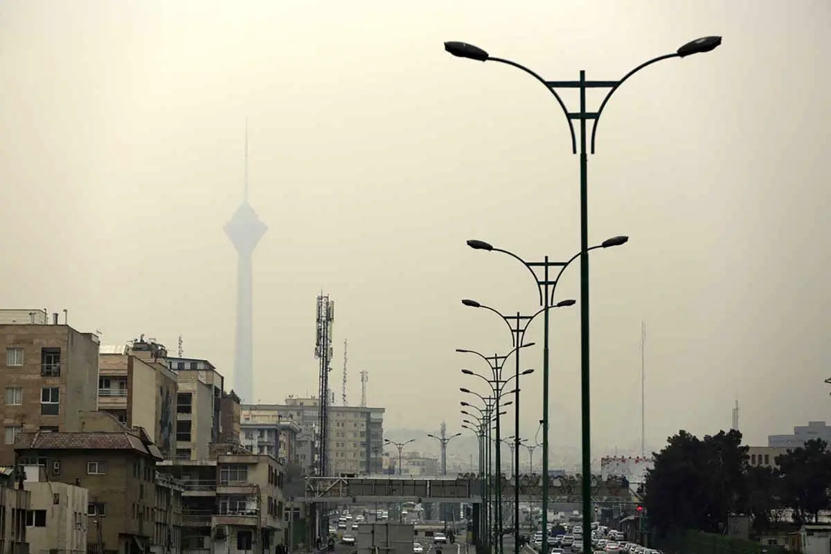 آلودگی هوای تهران تا فردا ادامه دارد