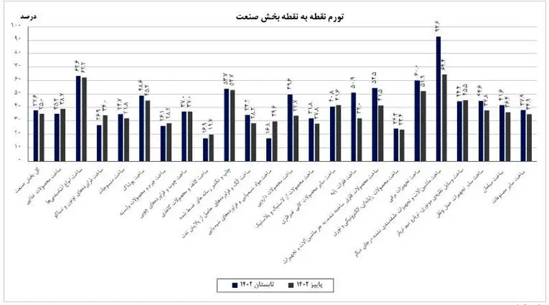 تورم صنعت نقطه ای