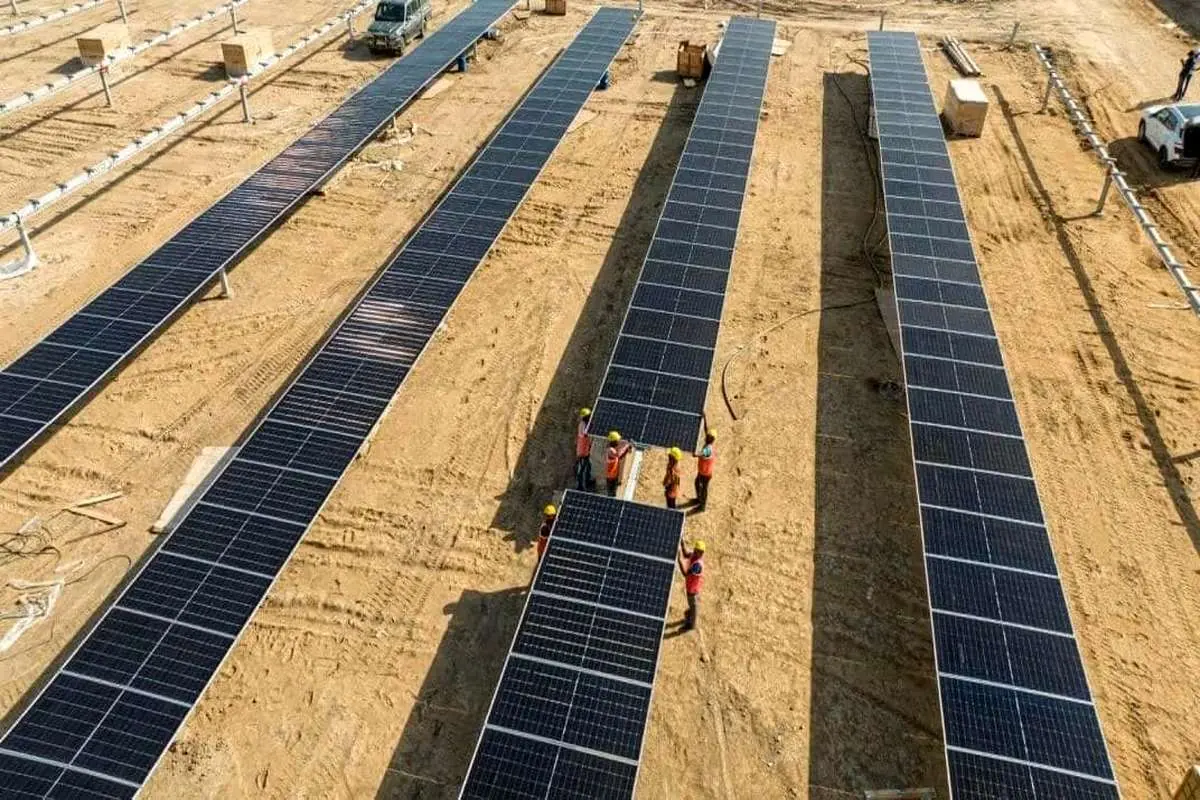 پارک انرژی هند؛ پروژه‌ای به وسعت سنگاپور! / خاوادا، 18 میلیون خانه را روشن می‌کند