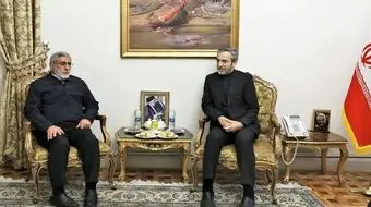 حضور سردار قاآنی در وزارت امور خارجه