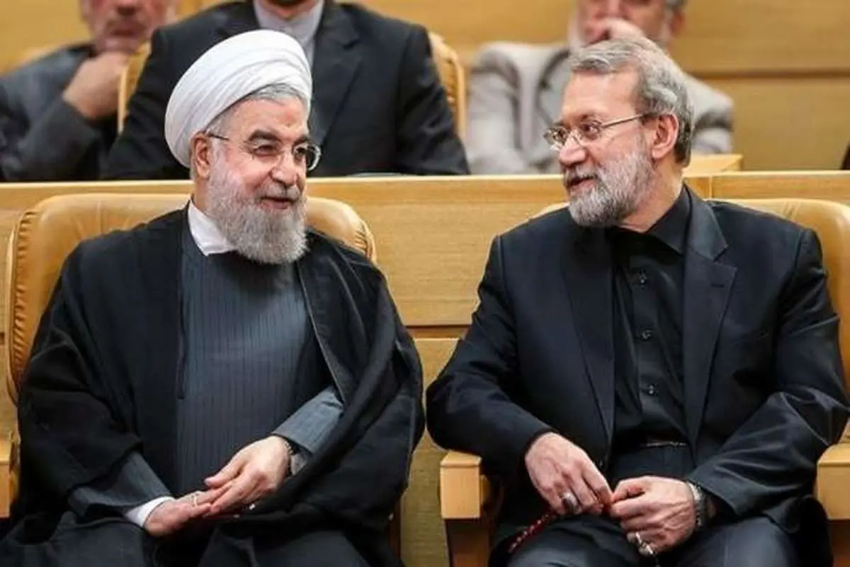 ائتلاف علی لاریجانی و حسن روحانی واقعیت ندارد