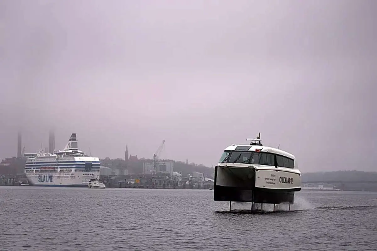 کاهش ۵۰ درصدی مدت زمان سفر با کشتی برقی سوئدی