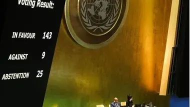 فلسطین به عضویت سازمان ملل درآمد
