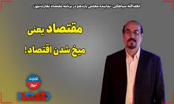 مقتصاد میخ شدن اقتصاد است/ دولت ما تا دچار بحران می‌شود شیر فلکه نفت را بیشتر باز می‌کند