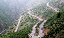 جاده چالوس ساعت ۱۴ بازگشایی می‌شود