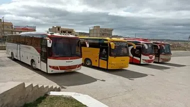 استفاده از ۹ هزار دستگاه اتوبوس برای جابه‌جایی زائران اربعین