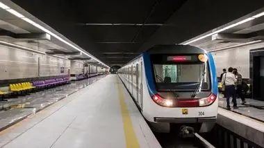 توقف حرکت قطارهای مترو در مسیر تهران به گلشهر