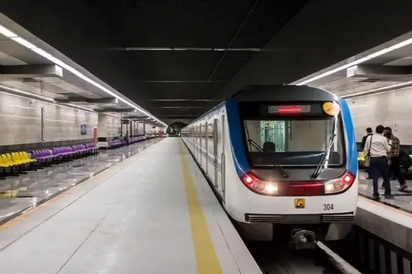 اختلال در خط یک متروی تهران