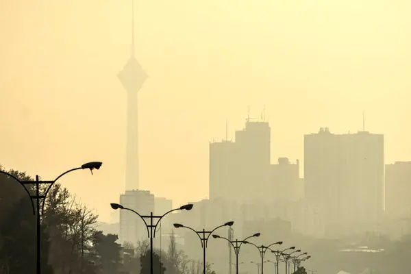 آلودگی هوای تهران یکشنبه شدیدتر می‌شود