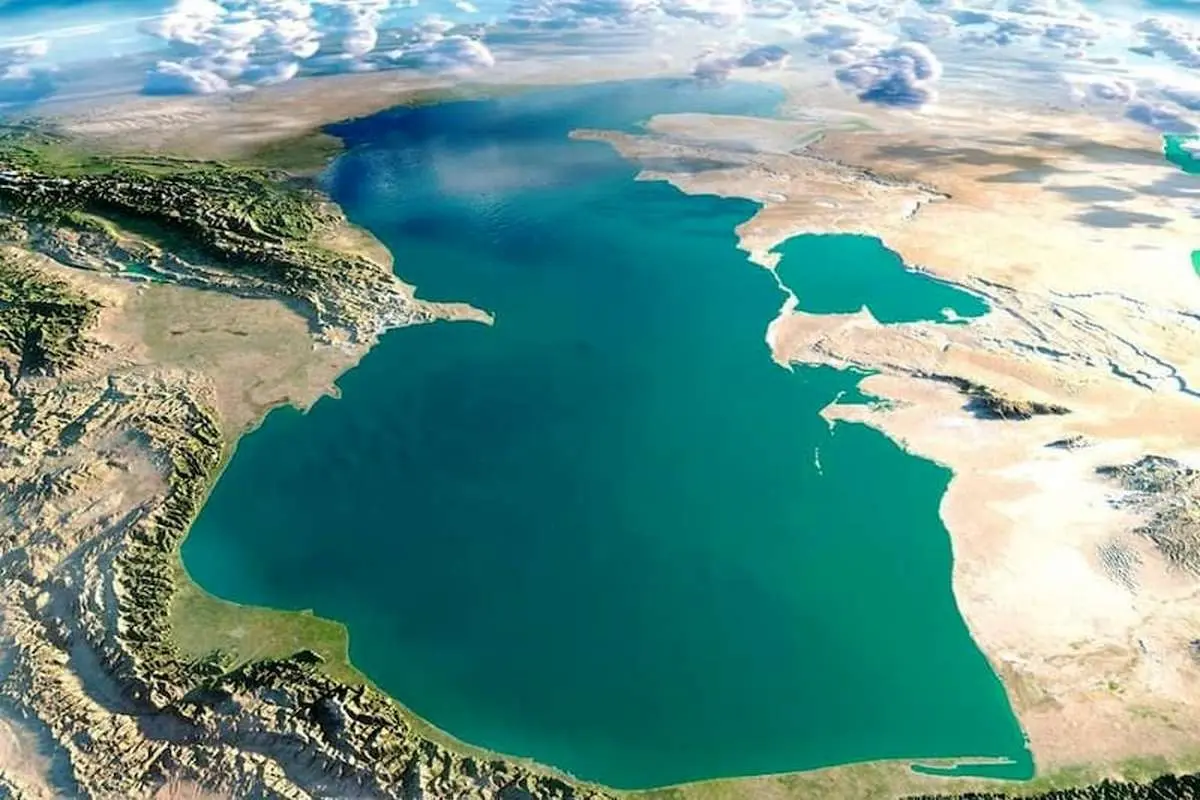 تراز دریای خزر در کمترین حد یک قرون اخیر