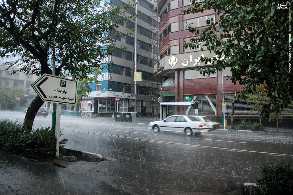 تداوم بارش باران و وزش باد در برخی استانها/ ورود سامانه بارشی به غرب کشور در هفته آتی