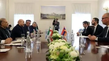 قالیباف با نائب رئیس مجلس ارمنستان دیدار کرد
