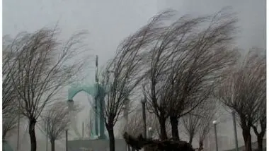 باد شدید استان تهران را در می‌نوردد