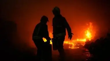 آتش سوزی در بازار مرکزی بندرعباس