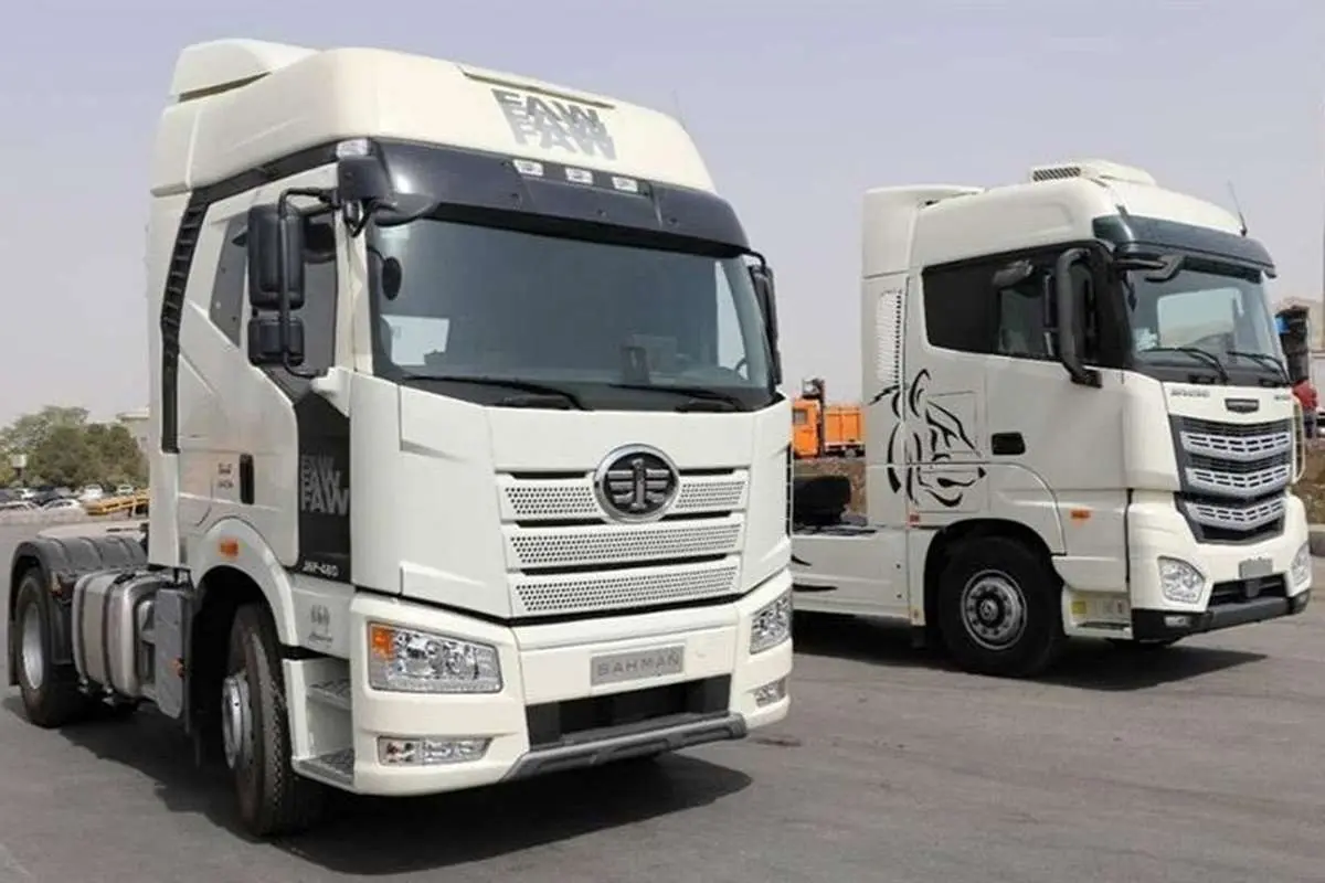معامله ۳۰ دستگاه کامیون کشنده فاو در بورس کالا