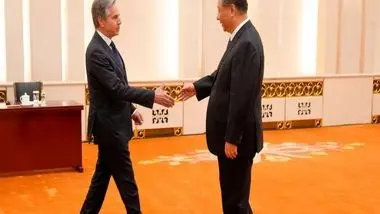 رئیس‌جمهور چین در دیدار با وزیر خارجه آمریکا: ۲ کشور باید شریک یکدیگر باشند نه رقیب