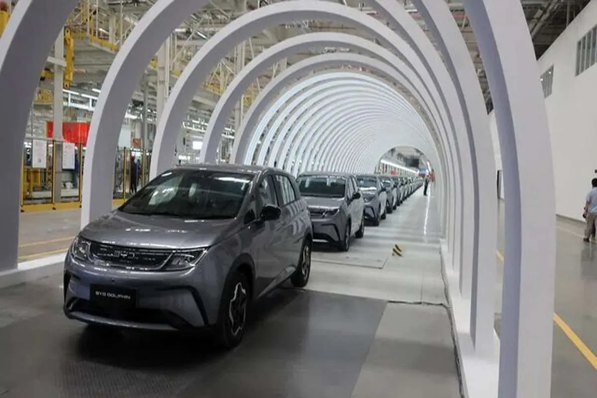 افتتاح خط تولید خودروساز چینی بی‌وای‌دی در تایلند