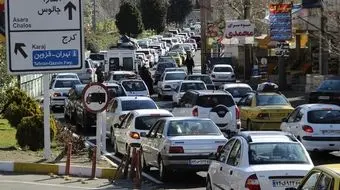 جاده چالوس و آزاد راه تهران - شمال یکطرفه شد