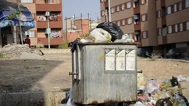 اعتراض مردم ایلام به زباله های تفکیک نشده