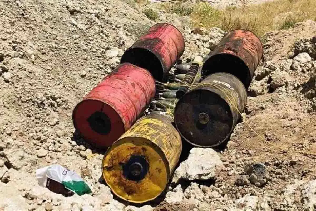 انفجار یک بمب دست ساز صوتی در ایرانشهر