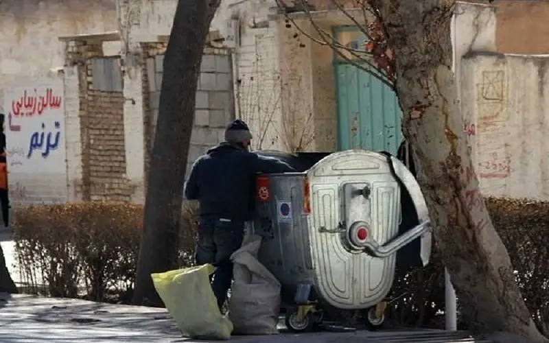 ازدیاد زباله‌گردها در تهران