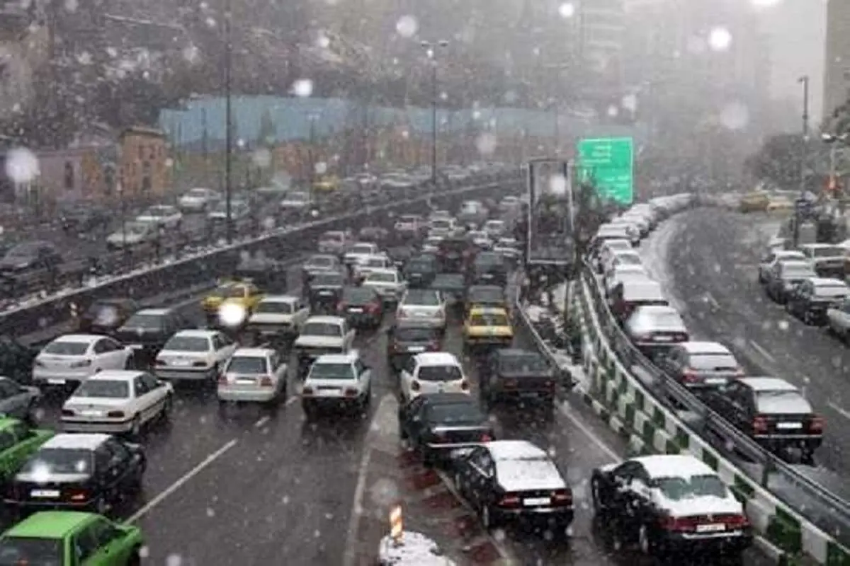 وضعیت ترافیکی پایتخت در صبح چهارشنبه