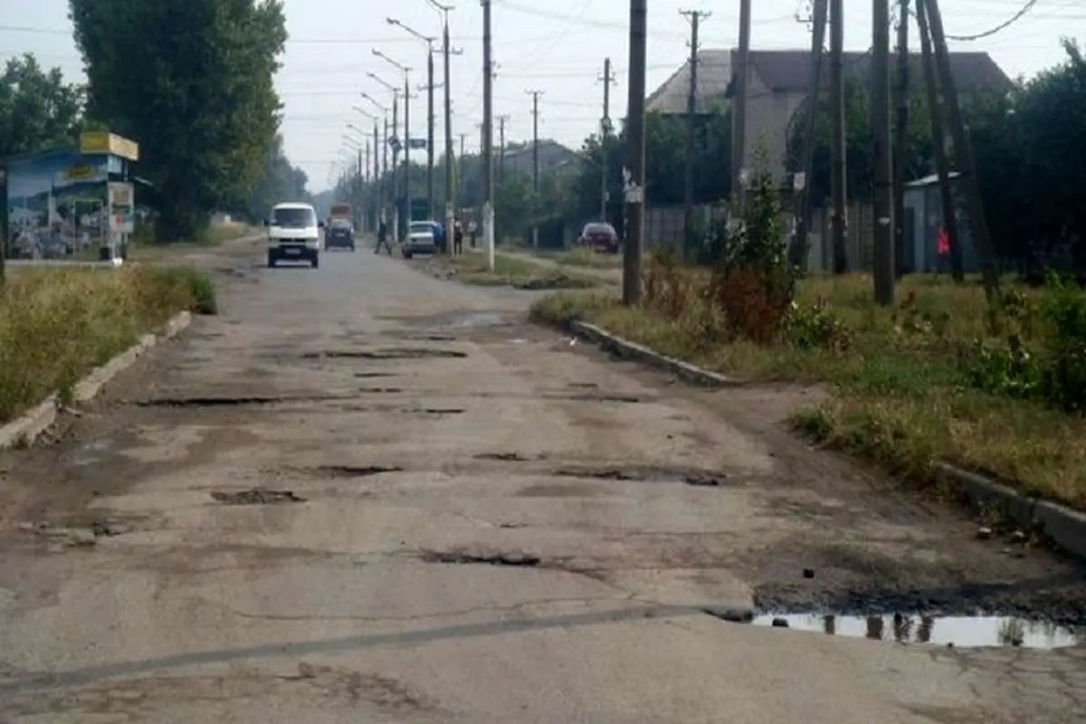 ساخت نخستین جاده پس از ۵ سال در اوکراین