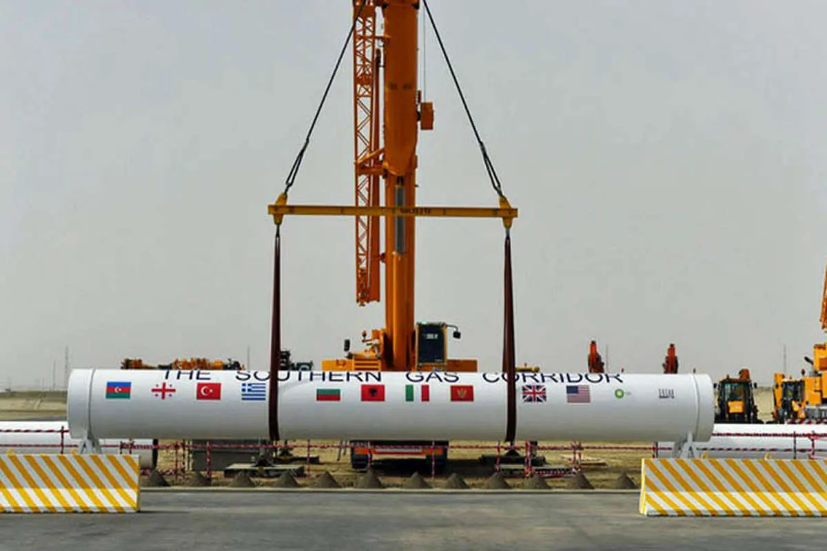 راه‌اندازی پروژه خط لوله گازی آذربایجان به ترکیه
