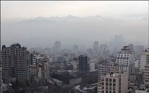 افزایش آلودگی هوا در شهرهای بزرگ‌