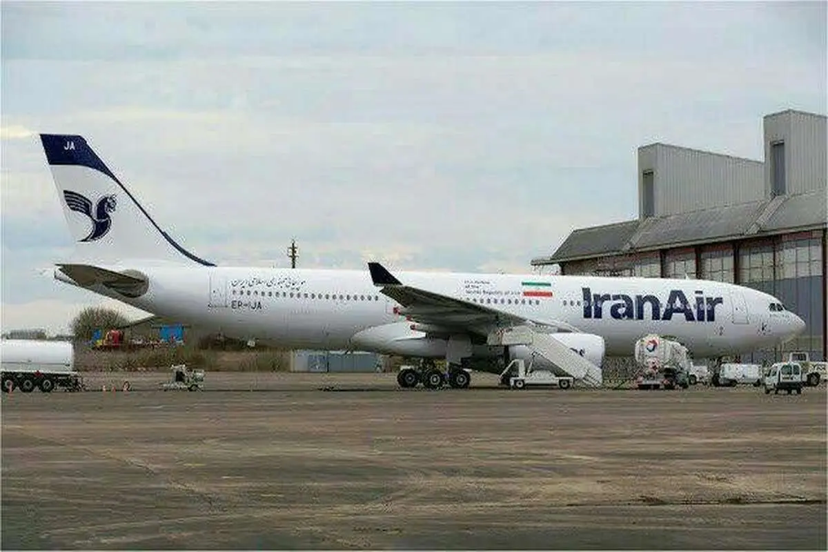 سومین هواپیمای خریداری شده  از ایرباس در مهرآباد به زمین نشست
