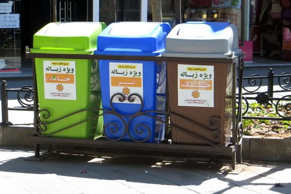اجرای طرح تفکیک زباله در روز طبیعت در بوستان های منطقه 6