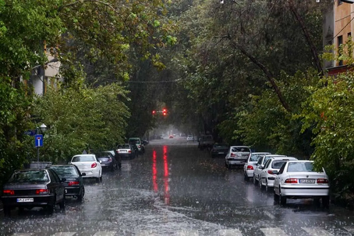هوای استان تهران در روز طبیعت بارانی است