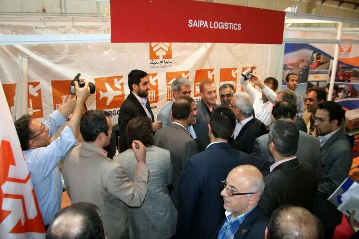 حضور سایپالجستیک در نمایشگاه بین‌المللی حمل و نقل ریلی تهران