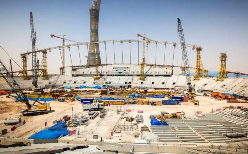 ساخت‌وساز قطر برای میزبانی جام جهانی فوتبال ادامه دارد