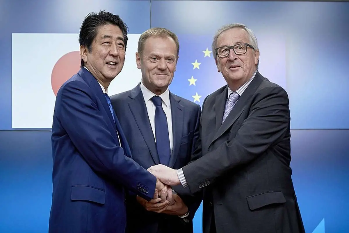 ژاپن و اتحادیه اروپا توافق تجارت آزاد امضا می‌کنند