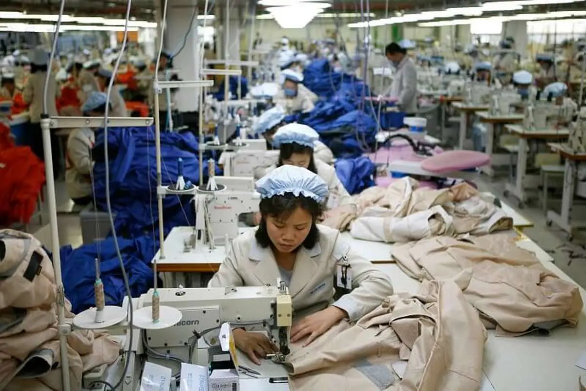 برچسب «ساخت چین» در صنعت نساجی کره شمالی