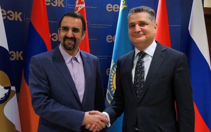 امضای قرارداد تجارت آزاد میان EAEU و ایران