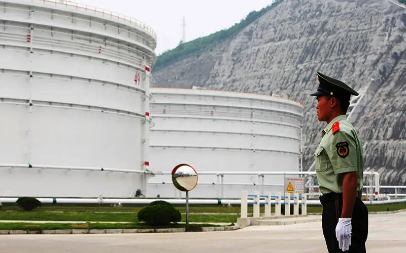 ذخایر نفت استراتژیک چین رو به افزایش است