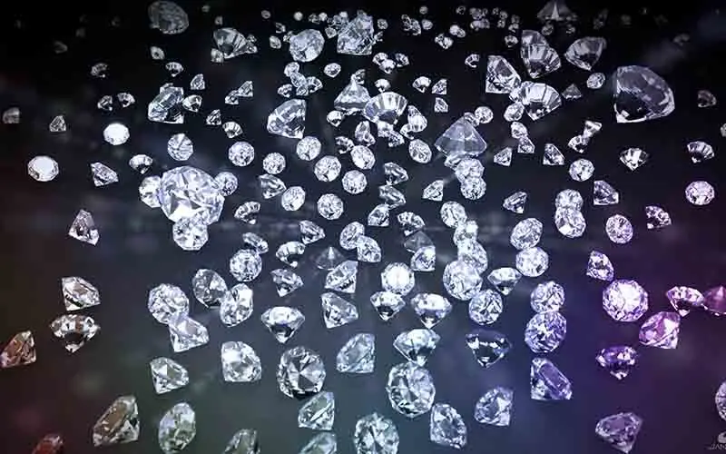 رقابت الماس با طلا در بازار جهانی
