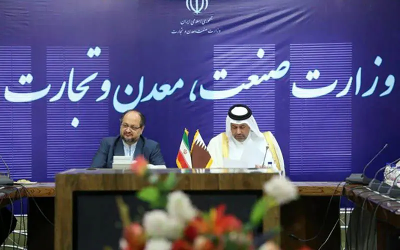 وزیر اقتصاد قطر خواستار افزایش مبادلات با ایران شد
