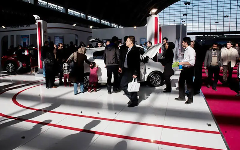 افتتاح نمایشگاه بین‌المللی خودروی تهران