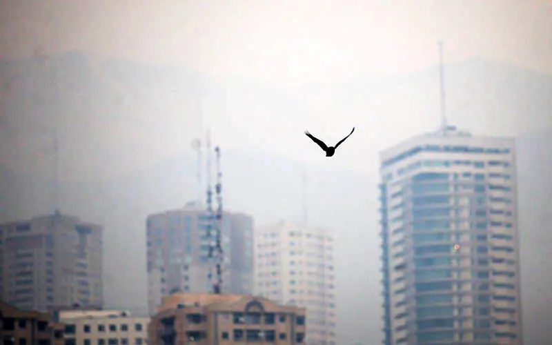 وارونگی دما عامل اصلی آلودگی هوای تهران در روزهای اخیر